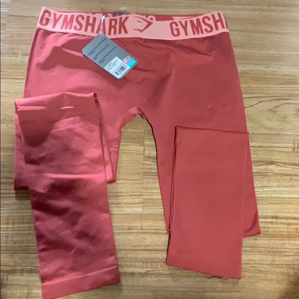 Gymshark fit leggings in morrocan brick BNWT!